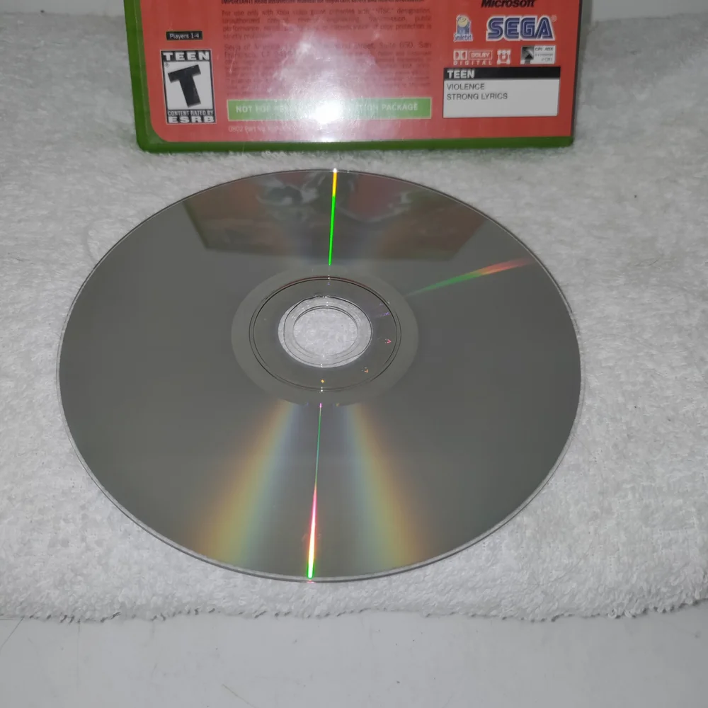 Microsoft Xbox Jet Set Radio Future And Sega Gt 2002